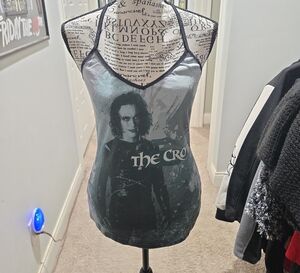 The Crow Graphic Tank Top - Black